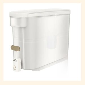 PUR White Water Dispenser with Beige Accent